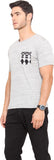 Northern Lights Solid Men's Round Neck T-Shirt