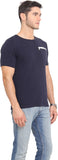 Northern Lights Solid Men's Round Neck T-Shirt