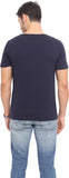Northern Lights Solid Men's Round Neck T-Shirt