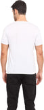 Northern Lights Striped Men's Round Neck T-Shirt