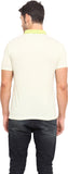 Northern Lights Striped Men's Polo Neck T-Shirt