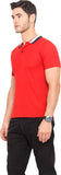 Northern Lights Solid Men's Polo Neck T-Shirt