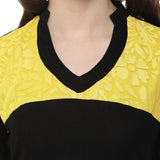 CORA Striped Girl's Straight Kurta