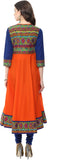 CORA Striped Girl's Straight Kurta