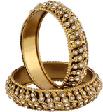 Cocktail Copper Cubic Zirconia Copper Bangle Set