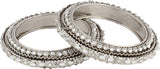 Cocktail Copper Cubic Zirconia Copper Bangle Set