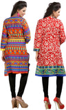 Khushi Fashions Printed Kurta & Pallazo