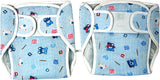 U & ME Cotton Plastic Diaper Reuseable Pad Small -Blue