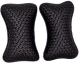 CarReflection Black Fabric Car Pillow Cushion for Maruti Suzuki