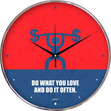 Lab No. 4 Analog 30 cm Dia Wall Clock