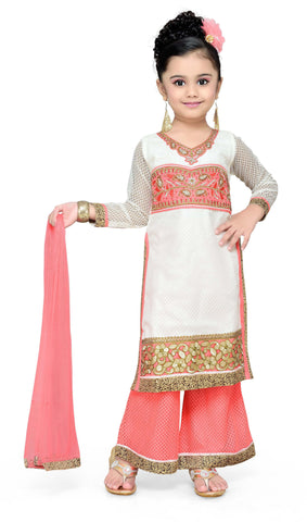 Aarika Girl's Kurta and Pallazo Set