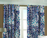 C.E Collection Polyester Multicolor Floral Eyelet Door Curtain