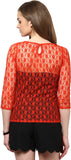 Calgari Casual 3/4 Sleeve Solid Women's Top