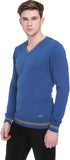 Club York Solid V-neck Casual Men's Sweater