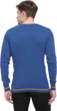 Club York Solid V-neck Casual Men's Sweater