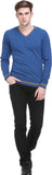 Club York Solid V-neck Casual Men's Sweater
