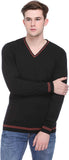 Club York Solid V-neck Casual Men's Sweater