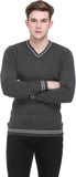 Club York Solid V-neck Casual Men's Sweater