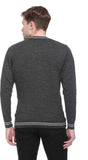 Club York Solid V-neck Casual Men's Sweater