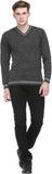 Club York Solid V-neck Casual Men's Sweater