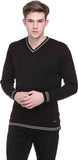 Club York Solid V-neck Casual Men's Sweater
