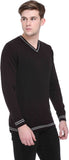 Club York Solid V-neck Casual Men's Sweater