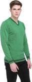 Club York Solid V-neck Casual Men's Sweater