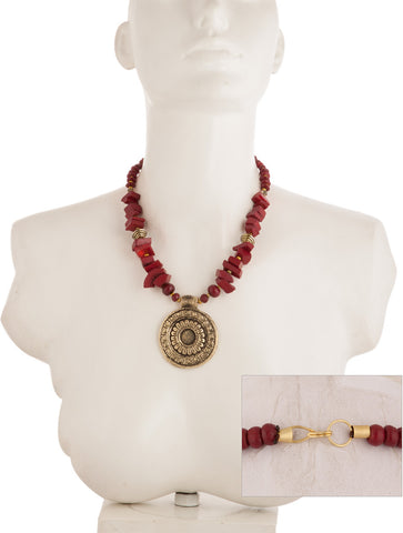 Voylla Crystal Metal, Alloy Necklace