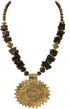 Voylla Yellow Gold Plated Alloy Necklace