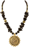 Voylla Yellow Gold Plated Alloy Necklace