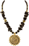 Voylla Yellow Gold Plated Alloy Necklace