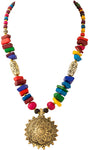 Voylla Yellow Gold Plated Alloy Necklace