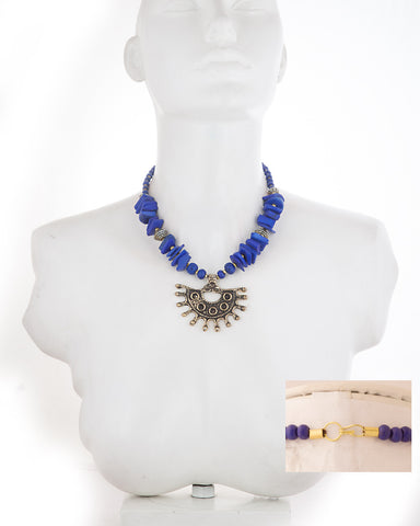 Voylla Yellow Gold Plated Alloy Necklace