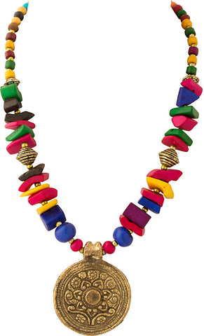 Voylla Yellow Gold Plated Alloy Necklace