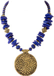 Voylla Yellow Gold Plated Alloy Necklace