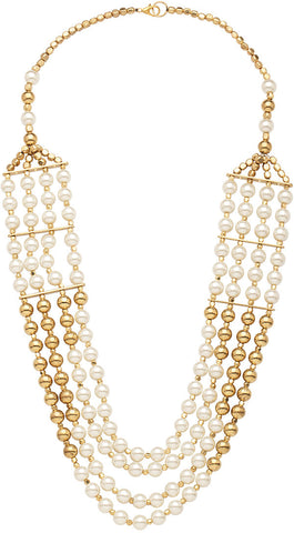 Voylla Pearl Alloy Necklace