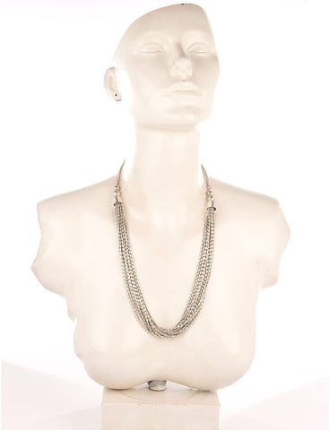 Voylla Silver Plated Alloy Necklace
