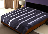 Sapatos Striped Single Duvet Black & White