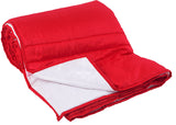 Sapatos Plain Single Duvet Red