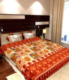 Home Fashion Gallery Floral Double Blanket Multicolor