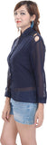 Dumdaar.Com Women's Self Design Casual Shirt