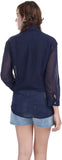 Dumdaar.Com Women's Self Design Casual Shirt