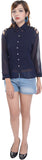 Dumdaar.Com Women's Self Design Casual Shirt