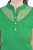 Dumdaar.Com Casual Short Sleeve Self Design Women's Top