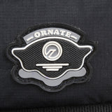 Ornate Black Free size Rucksack  - 35 L