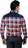 Discountgod Men's Checkered Casual Shirt