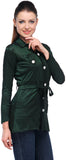 Klick Casual Full Sleeve Solid Women's Top