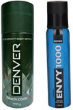 Denver Black Code,Nitro Deo Spray Combo Set