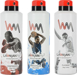 LAWMAN PG3 Contender, Freestyler, Flicker Deodorant Spray  -  For Men