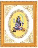 Divinit DG Royal Ornamental Size 2 Shiva religious wall hanging Showpiece  -  20.5 cm